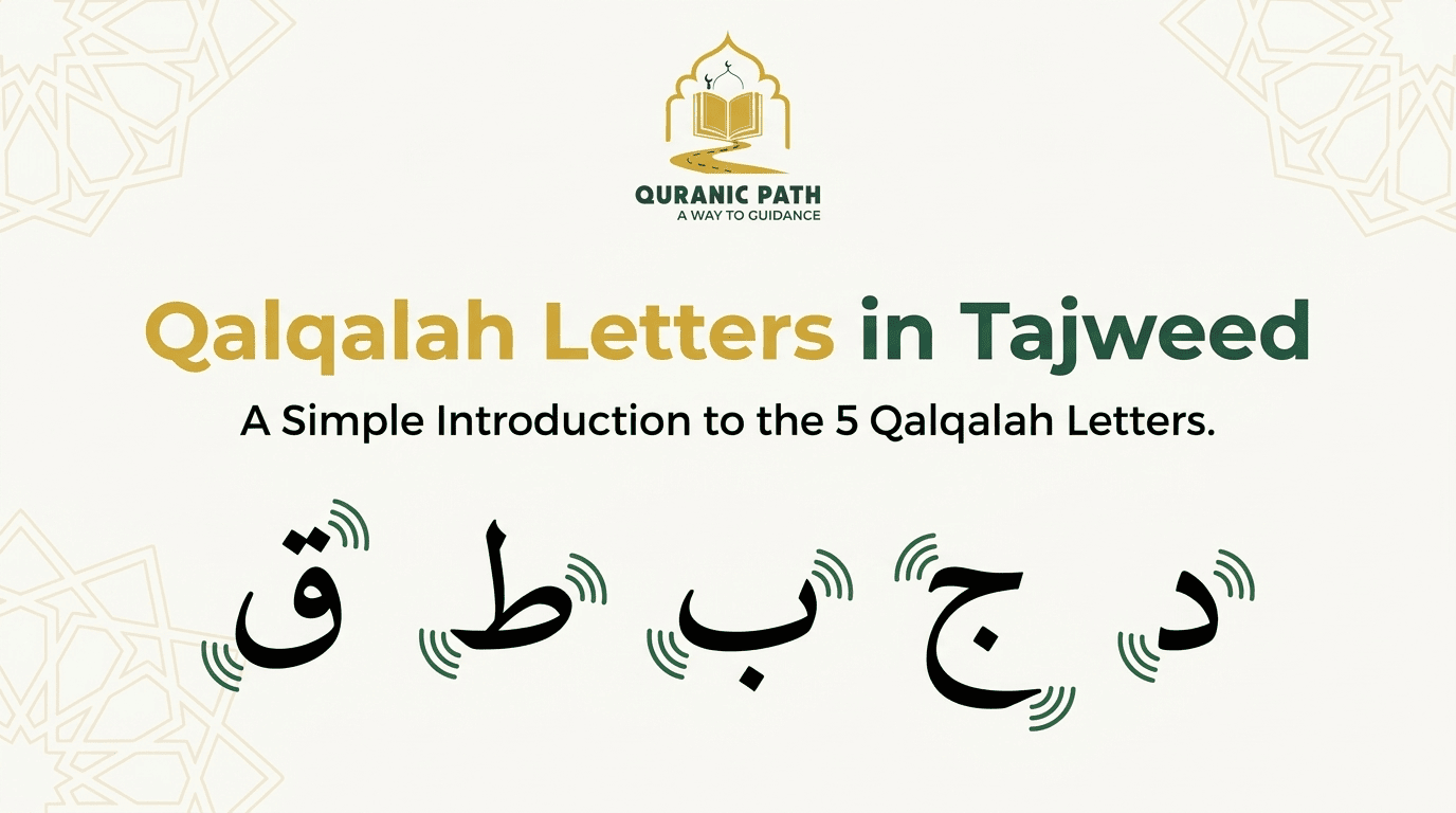 Qalqalah Tajweed Guide — Quranic Path
