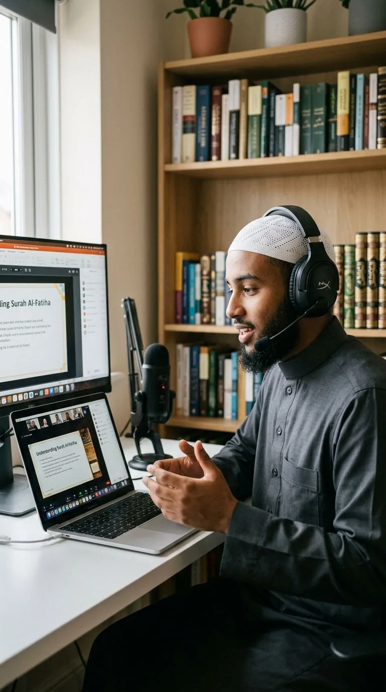 Ustadh Ahmed — Hifz and Arabic language teacher